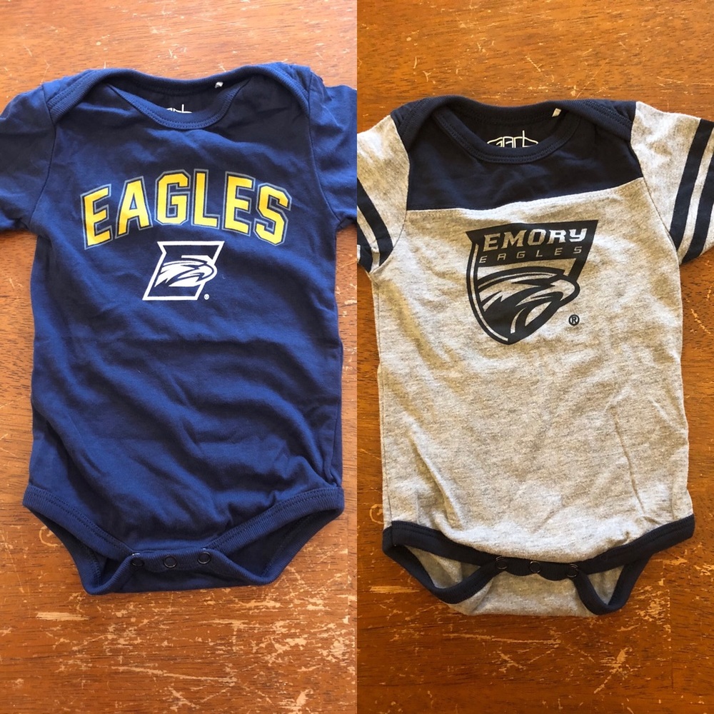 Emory Eagles Onesie Set